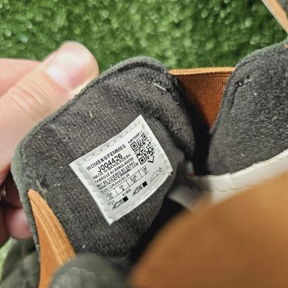 Merrell Hut Moc Olive Green Quilted Slip On Comfort Shoes Womens Size US 10 - Picture 9 of 9